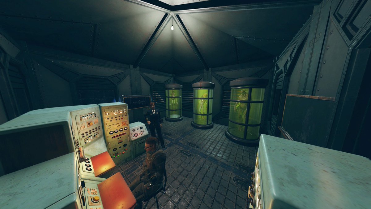 OutcastSteel's tweet photo. Had a good day at the Whitesprings and a think to the Enclave for helping out with the our research center https://t.co/oO3KEhQLbJ