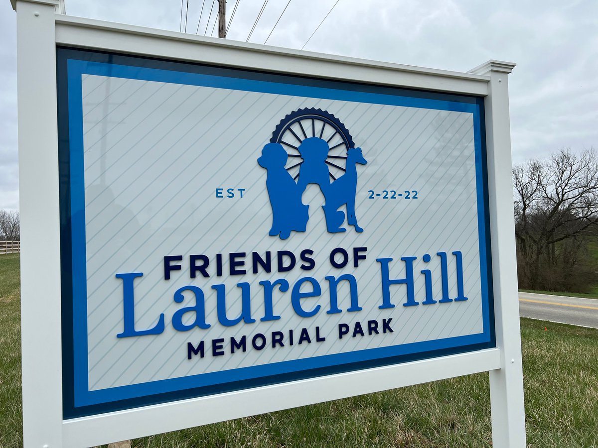 Big thanks to Signarama (Lawrenceburg, IN) for designing and installing our permanent sign at the park! 

We are getting closer to the opening of the park on 4/22! More details here: fb.me/e/3MFz6jkym