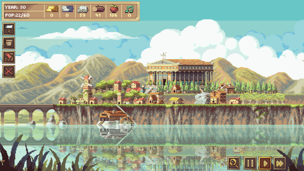 LakeSide_game's tweet photo. Updated screenshot showing the UI.
The game changes everyday so it will look a bit different in the coming months.
#screenshotsaturday #gamedev #pixelart https://t.co/GB3SGxWVuN