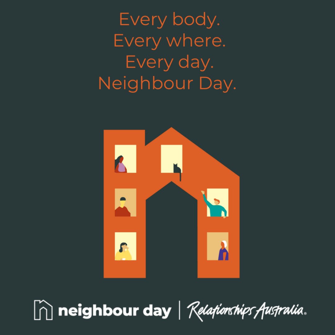 ruokanyday's tweet photo. Today is @NeighbourDay, a day to celebrate community.

It’s a reminder to connect with those who live in our neighbourhood, particularly anyone who might be experiencing loneliness.

For ideas on supporting your neighbours, visit https://t.co/KqMlmYdalq #NeighbourDay2022 https://t.co/dTD67PEb0l