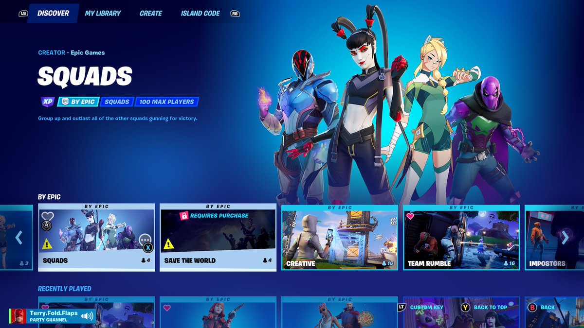 LadyD82's tweet photo. Like for real??? I have proof i had it. Get it together @epic #Fortnite #XboxShare https://t.co/R3dH5PLSaI