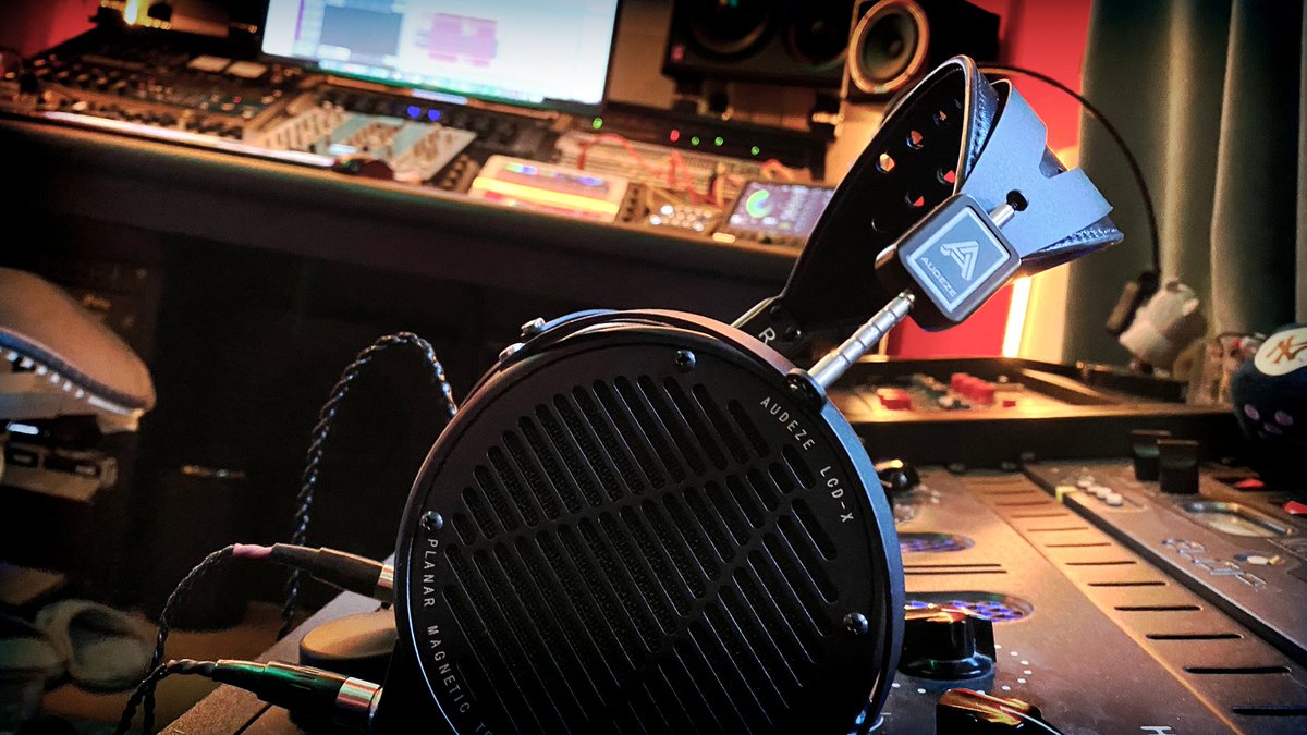 Audeze's tweet photo. LCD-Xs #AudezeInTheWild courtesy of our friend Ricky LoZio Carioti https://t.co/trr4fFrk8N