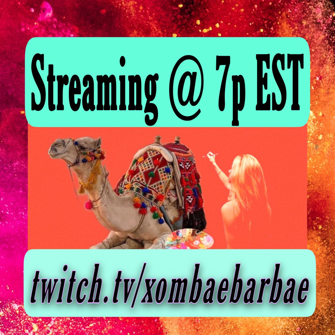 XombaeBarbae's tweet photo. I’m going LIVE! tonight with my new webcam. Y’all get to see my face again 👋🏻👀🥰 Link is in the comments. #xombaebarbae #SupportSmallBusinesses #twitchstreamer #helpmegetaffiliated #twitchaffiliated #codhighighlights #girlgamers #callofduty #Vanguard https://t.co/nPvZlvpUEi