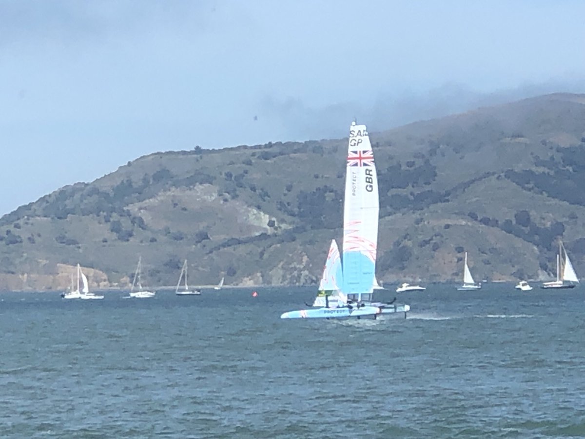 sailsporttalk's tweet photo. ⁦@SailGPGBR⁩ takes the win in race #1 ⁦@SailGPAUS⁩ #2 and ⁦⁦@SailGPNZL⁩ in #3rd  #wind #current #speed #grandprix #sanfrancisco https://t.co/a46CnPkGhH