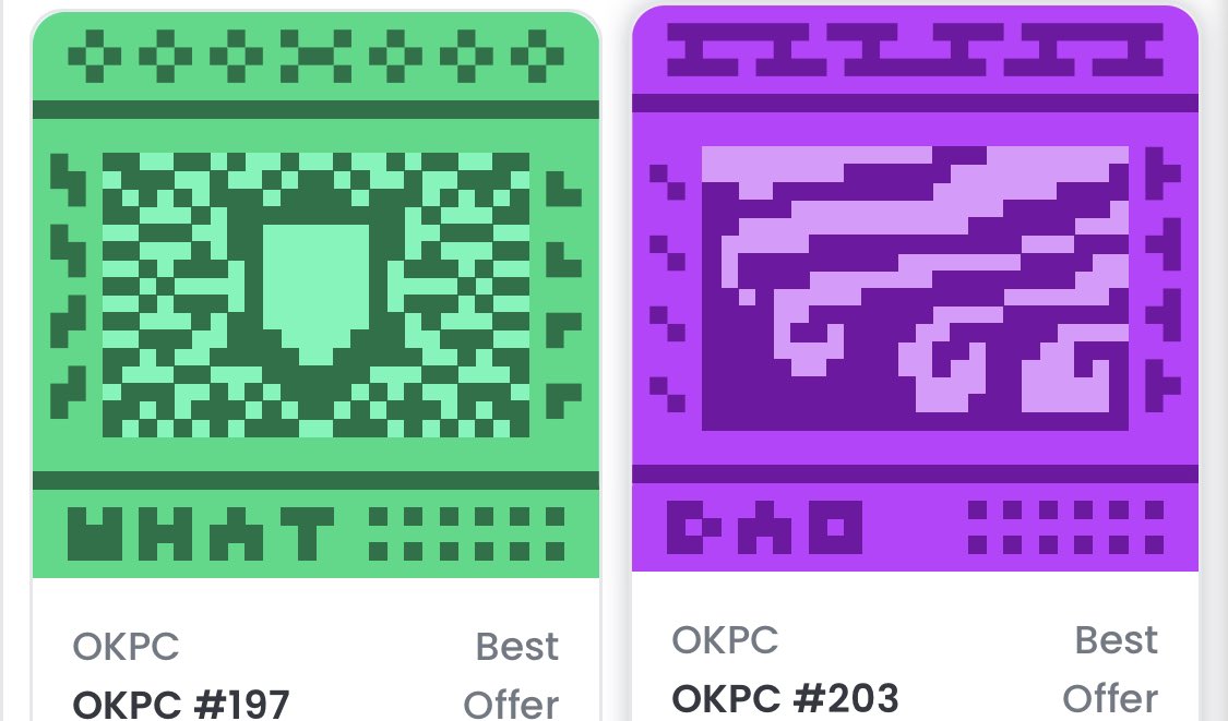 mumbot's tweet photo. Anyone having fun with @okpcnft ?? I love it 🙂💕

#okpc #pixelart #pixels 
🙏 @davegorum @kpaxle https://t.co/IjrHj7uakD