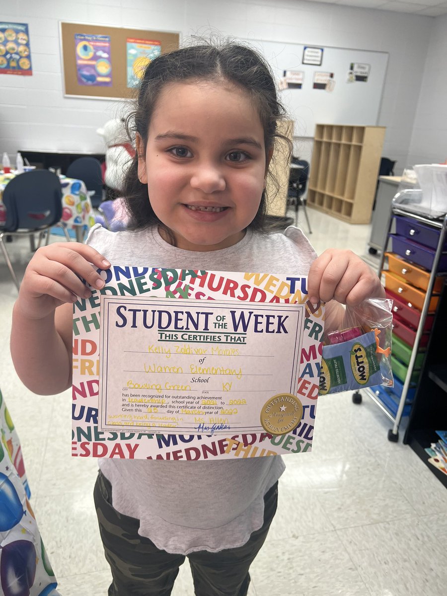 MsRosieWarrenEl's tweet photo. Congratulations to our Student Leaders of the Week during 3/21-3/25! #WarrenElementary #LeadsTheWay https://t.co/SjGD00UKc9