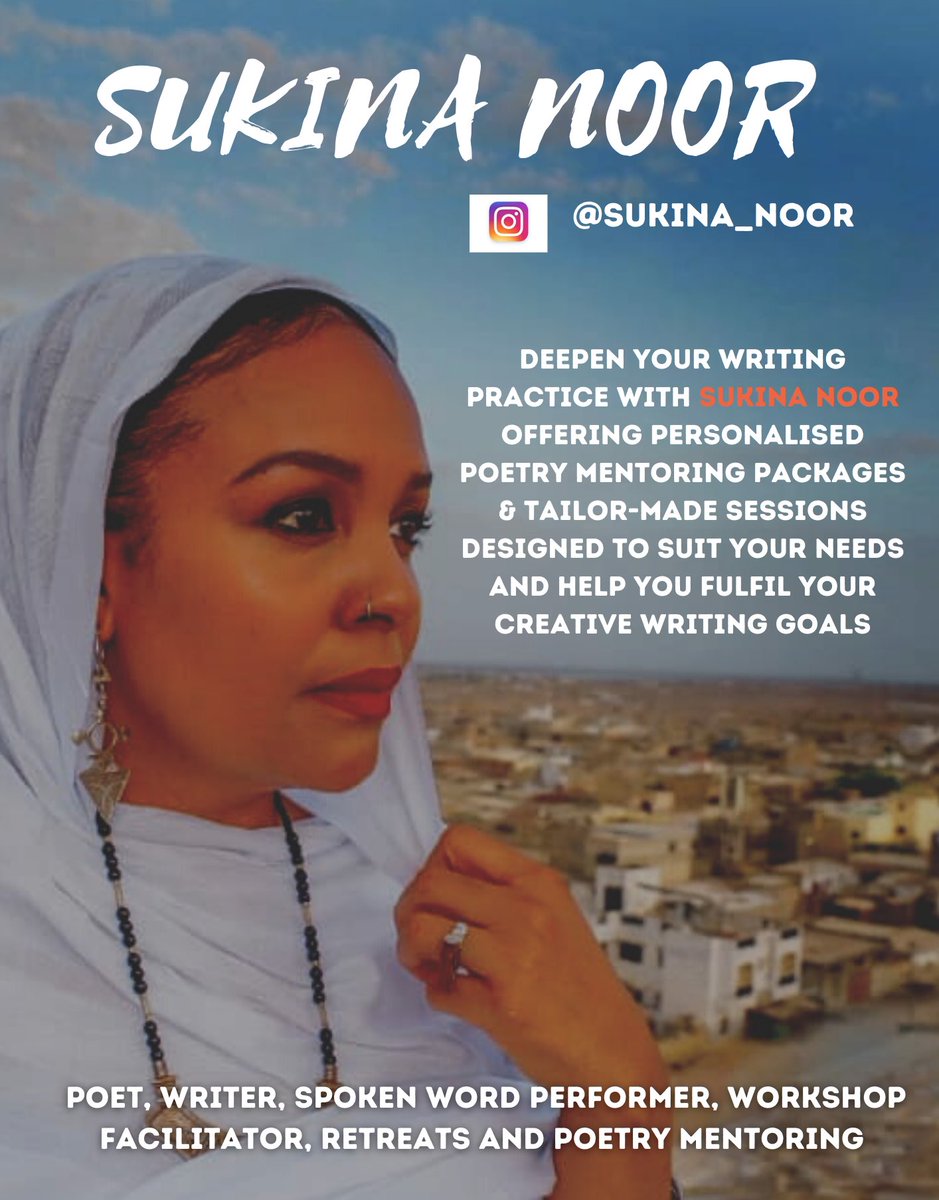 Beloveds, I am really happy to share that I will be offering one-to-one poetry writing mentoring sessions for anyone who would like to deepen their writing practice or establish a relationship with poetry...