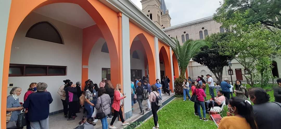synodalsalta's tweet photo. Sinodalidad en Marcha. Pquia. Ntra. Sra. del Perpetuo Socorro y S. Alfonso https://t.co/CZkEb8mloA