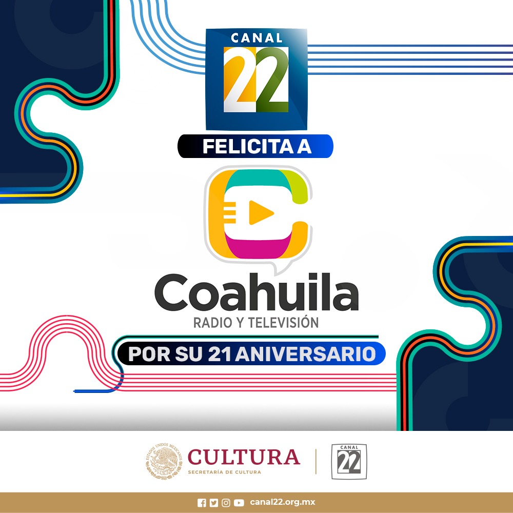 Muchas felicidades a <a href="/CoahuilaRadioTV/">Coahuila Radio y Televisión</a> por su 21 aniversario.

#UnidosPorLasAudiencias

🎉🥳