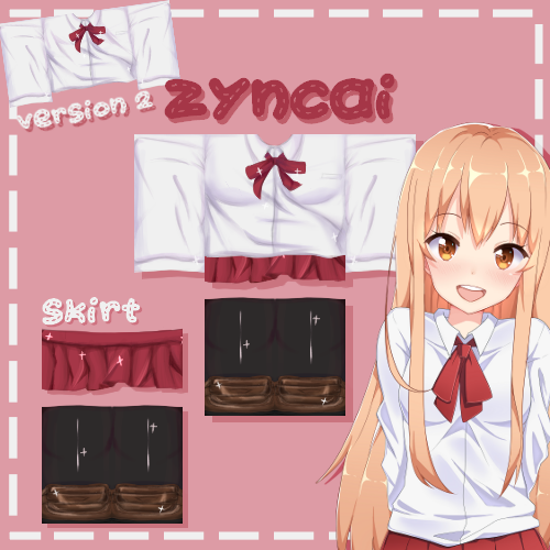 zyncai  COMMS CLOSED on X: HI EVERY1 !! i made umaru's outfit links ^_^  shirts:  <3  skirt:   thx if u buy! <3 (*๓´╰╯`๓) #robloxdesign #Roblox #robloxcommissions  #robloxart