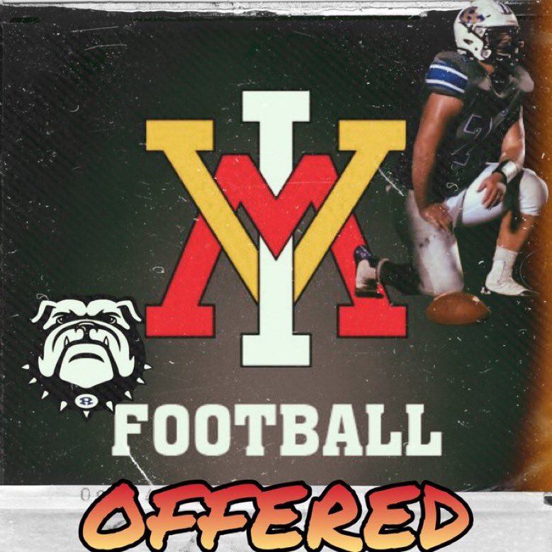 After a great talk with Coach Wachenheim, I am truly blessed and excited to receive my 5th Offer from VIRGINIA MILITARY INSTITUTE! I am truly thankful for this opportunity. 

<a href="/CoachSWach/">Scott Wachenheim</a>, <a href="/Coach_Lageman/">JB Lageman</a>
@Rivals_Clint, <a href="/adamgorney/">Adam Gorney</a>, @RWrightRivals, @cpetagna247, @SWiltfong247