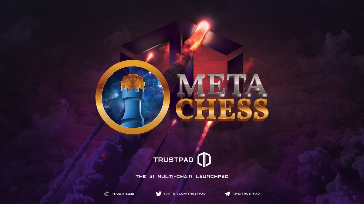 🔥 #MetaChess is launching on <a href="/TrustPad/">TrustPad</a> 🚀🚀

♟️ <a href="/real_metachess/">MetaChess</a> is the first #3D multiplayer #P2E and #NFT #metaverse #chess game ♟️

🗓️ #IGO starts: March 29th, 11:00 UTC

💰 Total Raise: $304K
🚀 Initial Mkt Cap: $327K

More details 👉 trustpad.io/pool/metachess

#IGO #IDO #BNB