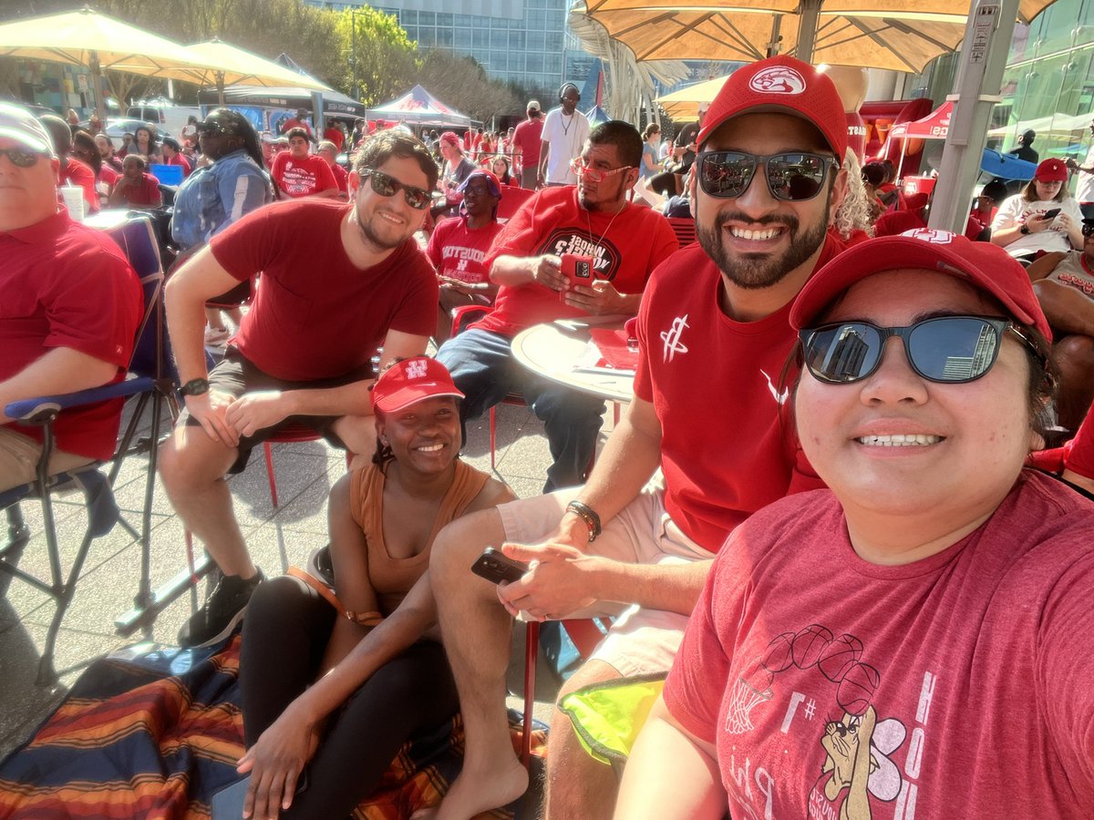 Bea Rivera (@riverabeatriz31) on Twitter photo #EconMadness watch party crew in downtown Houston. It’s Horacio, Angelo, and Yabo’s 2nd year of PhD and it’s also <a href="/UHCougarMBK/">Houston Men's Hoops 🏀 🐾</a> 2nd straight #EliteEight appearance. Coincidence? I think not! #EconMadness watch party crew in downtown Houston. It’s Horacio, Angelo, and Yabo’s 2nd year of PhD and it’s also <a href="/UHCougarMBK/">Houston Men's Hoops 🏀 🐾</a> 2nd straight #EliteEight appearance. Coincidence? I think not!