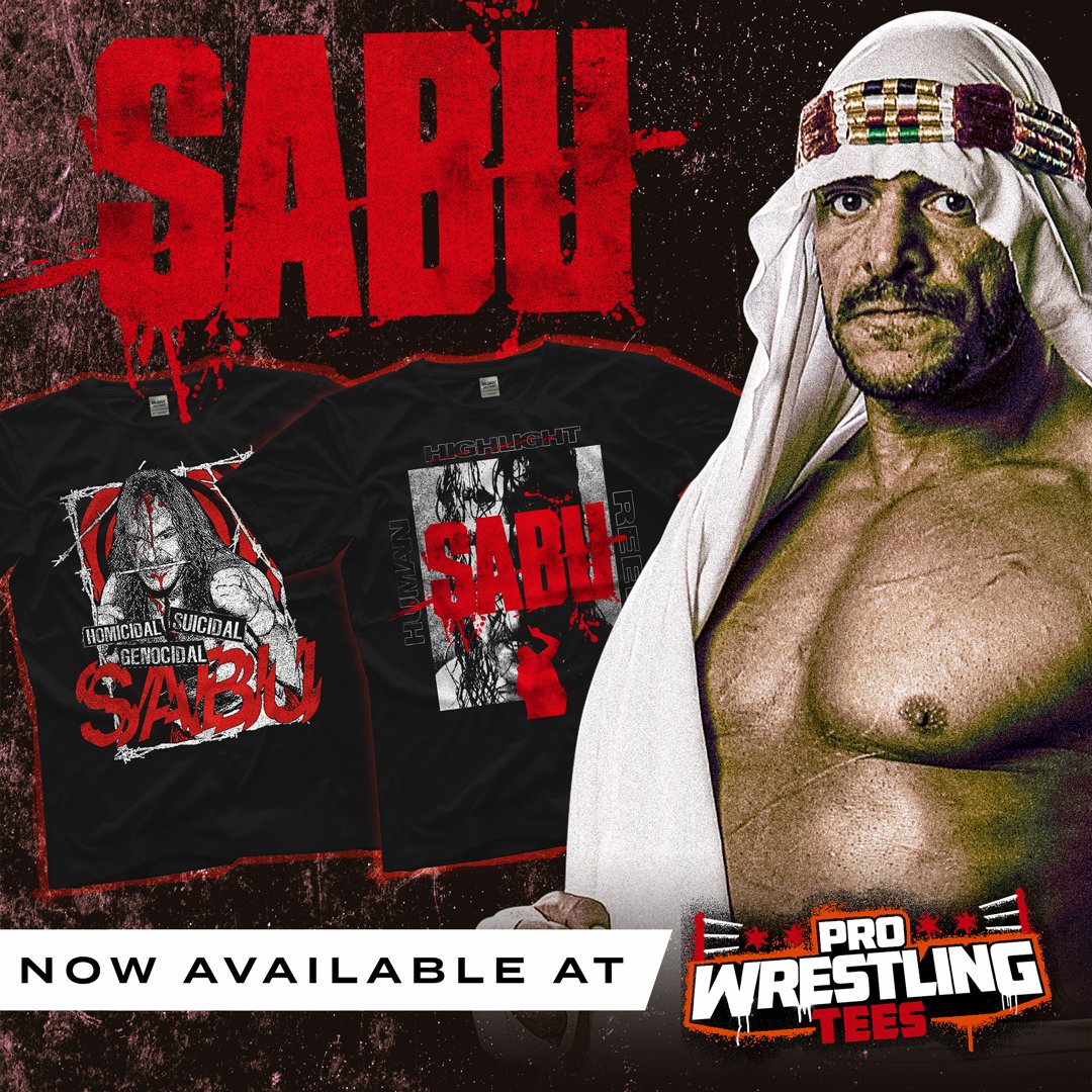 OneHourTees's tweet photo. Sabu - "Reckless" & "Daredevil"
Available At https://t.co/vVd7yLQpYq
@therealsabuecw #ecw #kingofhardcore #PWTeesNewArrivals https://t.co/z7anRVrS0C
