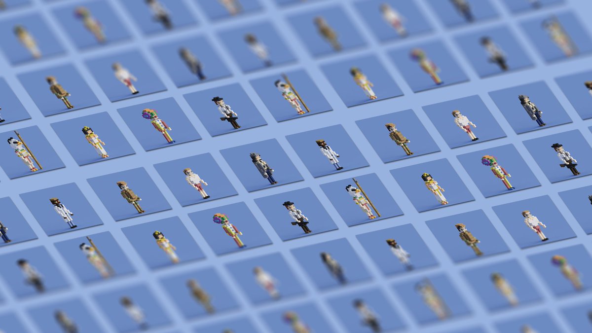 VilleVoxel's tweet image. Voxel Ville Avatars whitelist coming soon 👀 

👉 All Voxel Ville residents will be featured as 1/1s 
👉 A selection of the residents assets will have utility that will grant every resident with these assets with bonus items/abilities in our NFT World

Lots more to come.