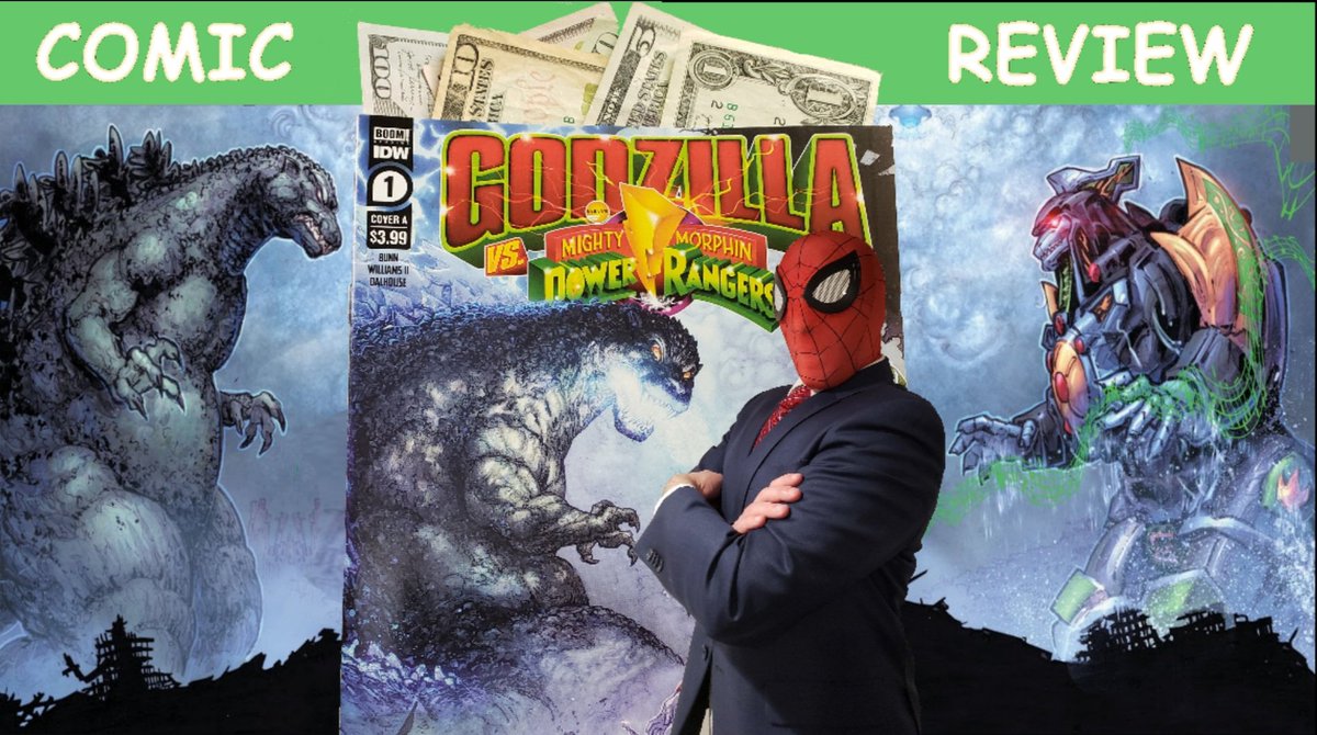 YFNBanker's tweet photo. Godzilla Vs Power Rangers - 
Titans of Fiction Collide!

#kaiju vs #dragonzord

Check it out:
https://t.co/SSaC1jwL7a

@adalhouse @cullenbunn @freddieart @boomstudios @idwpublishing @hasbro @godzilla_toho @jdfffn
#powerrangers #godzilla #crossover https://t.co/fGZDC0758g