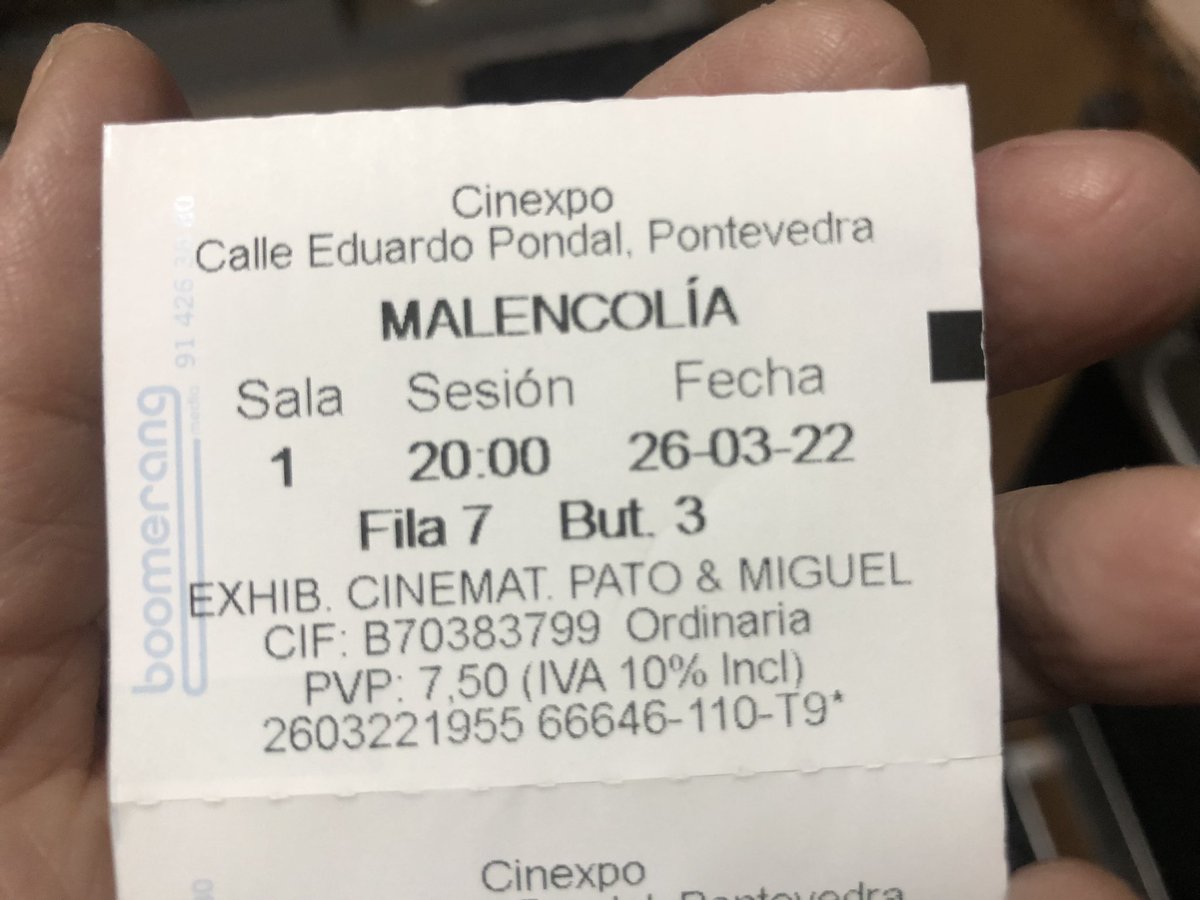 teresacuinas's tweet photo. Que ben o pasamos vendo #Malencolía 🍿 Interpretacións, guión, humor, música 🖤Traballazo de toda a equipa de @Malencolia! Parabéns @AlfonsoZarauza, @xavifontmusic e @myanllo 🙌🏼🙌🏼🙌🏼 https://t.co/UH5Cy8jdbj