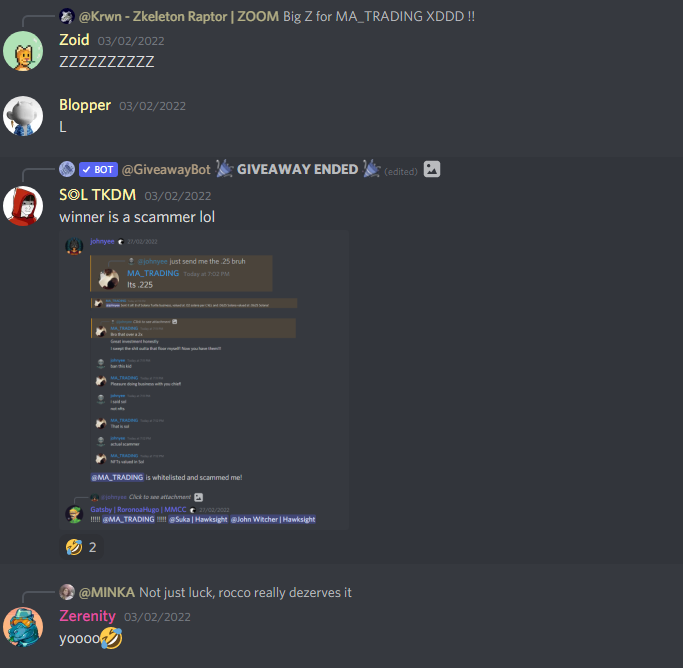 innoyaed's tweet photo. @ThePussyDao nah man im just wondering if thats a guy who got banned for being a scammer https://t.co/MRnpxvYqZJ