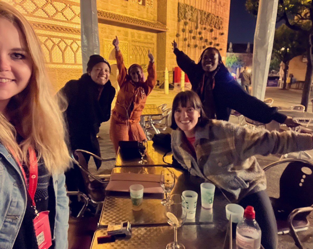 MatchmeNft's tweet photo. HER DAO Hackers Hackathon 🚀 with @oslaydo @tasha_simone5 @GigaHierz @kisu_pho @Anna_Hessler all from @_HerDAO with @AvalancheBarca #MatchMeNFT #herdao #herdaoxavax #herdaobuilders #herdaoxavalanche #avalanchesummit2022 #hackers #Hackathon2022 https://t.co/h37ylaAN8g