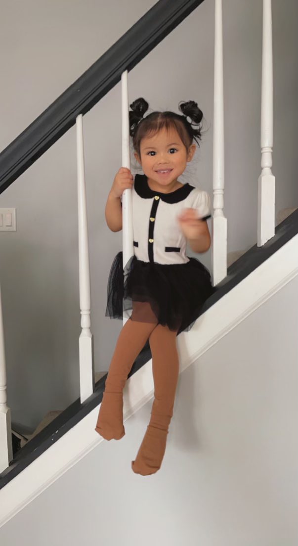 RomeoJr's tweet photo. Someone wanted to dress up to have dinner with papa for his bday. #sostinkingcute https://t.co/PCXY3pZ1JV