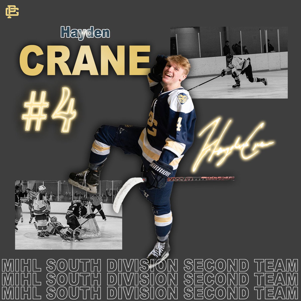 Congratulations to our MIHL South Division Second Team award winners!