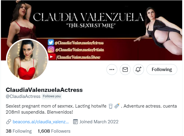 Sigan a la hermosa Claudia Valenzuela en su nueva cuenta !!!   https://t.co/tXKAzjVqGU https://t.co/<a href="/tag/pizza"class="tags"><span>#pizza</span></a><a href="/tag/hamburguesa"class="tags"><span>#hamburguesa</span></a><a href="/tag/jueves"class="tags"><span>#jueves</span></a><a href="/tag/cena"class="tags"><span>#cena</span></a><a href="/tag/queretaro"class="tags"><span>#queretaro</span></a><a href="/tag/alitas"class="tags"><span>#alitas</span></a>