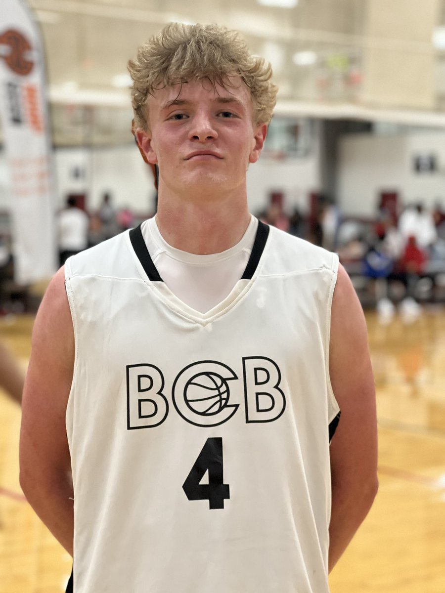 Gus Hood, an unsigned senior for BSB with 14 points in a win over Next Level Elite. Prospect that plays with a high-motor.