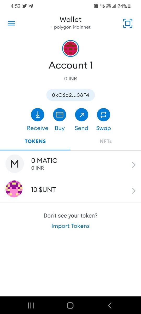 This user join in Discord server and received  10 $UNT. 
If you want to receive 10 $UNT, do these 3 things too
1️⃣ follow <a href="/UnicornLoversWD/">Unicorn Lovers World 🦄🌈</a>.        
2️⃣Join Discord discord.com/invite/d2sxZxq…
3️⃣like / rt
#NFT #Giveaway #GiveawayNFT #Giveaways #NFTAIRDROP #NFTCommunity #token #Polygon