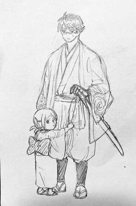微妙なお年頃の青年とロリの組み合わせにしか得られないアレがあるよねという落書き。 