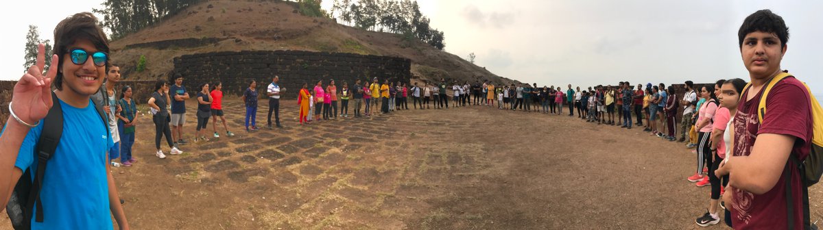 sidkuks's tweet photo. An early morning trek to Aguada plateau well organised by #Ecotrek Goa under leadership of Durgadas Parab &amp; team. 
#trekking #trekkinglovers #trekkingadventure #trekkingindia #trekkinglife  #incredibleindia @incredibleindia @TourismGoa @tourismgoi  
with @SONIAKUKS https://t.co/uUHrgVmiSY