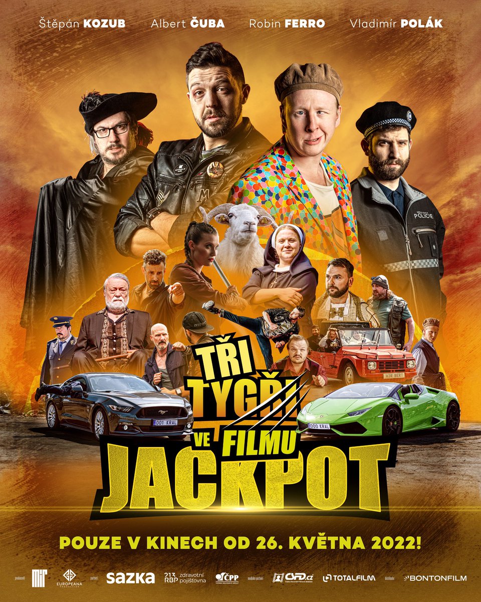 DivadloMir's tweet photo. Informace, fotky a videa k chystané premiéře filmu "Tři Tygři ve filmu: Jackpot" Odkaz zde: https://t.co/YkIMmeiEvh                      #tritygri #ostrava #divadlo #film https://t.co/qRyZfRw63k