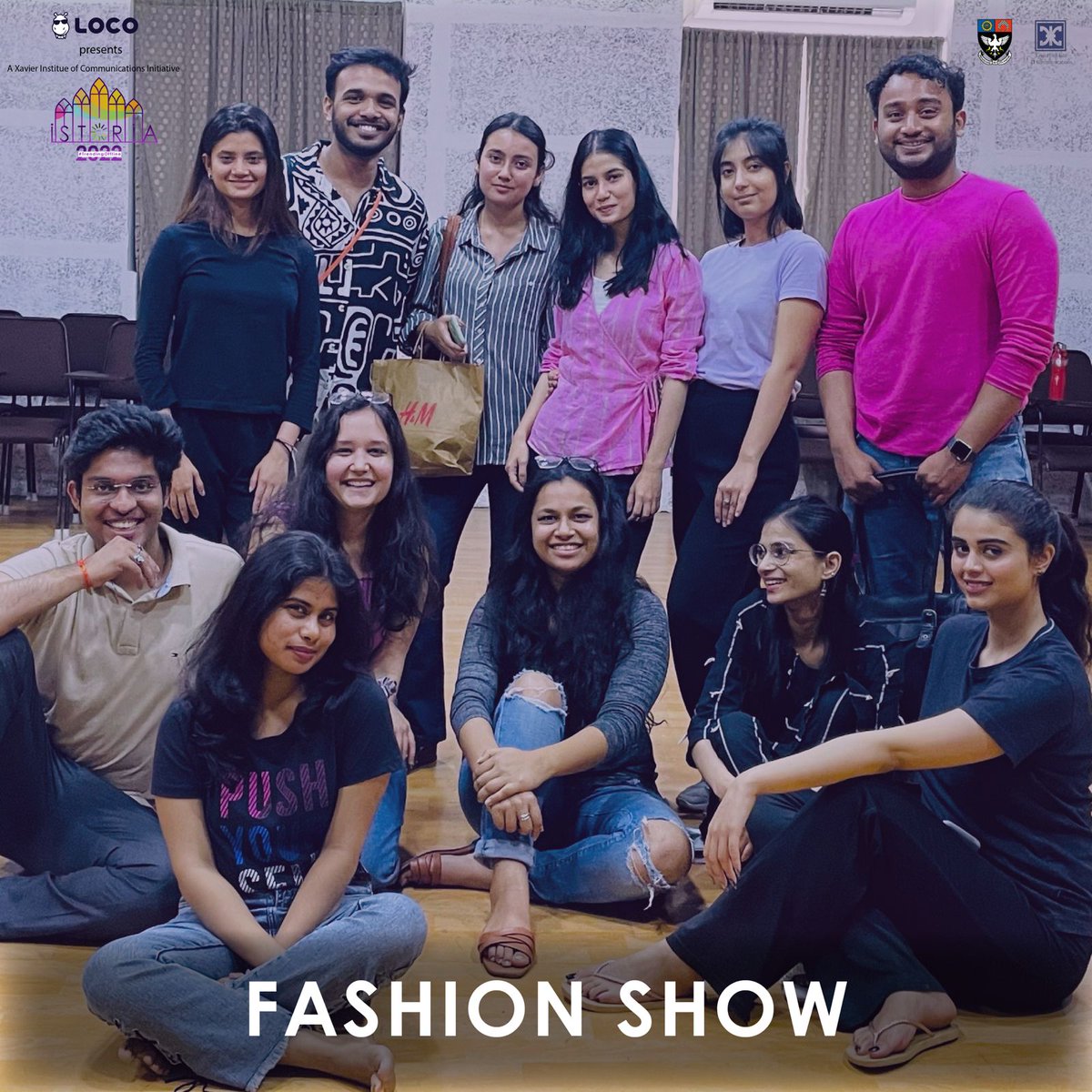 Our Fashion Show team is ready to WOW you.

See y’all at the St Xavier’s Quad~

#istoria2022 #xic #bombay #pr #publicrelations #fest #collegeevents #collegefestmumbai #mumbai #xavierinstituteofcommunications #eventmanagement #stxavierscollegemumbai #fashion #fashionshow