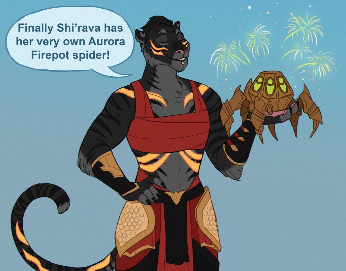 skymagpieart's tweet image. Happy #ESO Anniversary everyone, we are only three days in and there's a lot of legs......so many legs....
#ESOFam