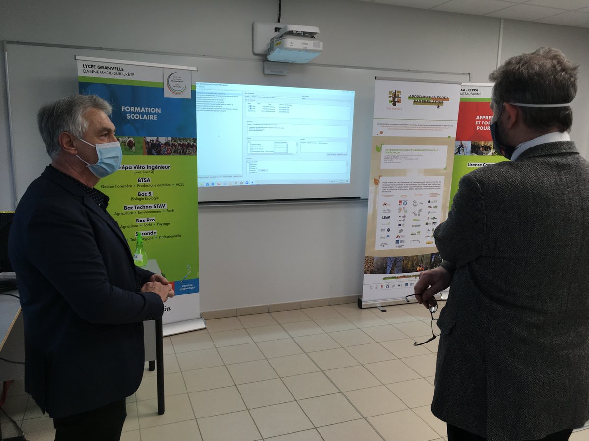 NumericaSilva's tweet photo. 8/04/2022 au Lycée  GRANVELLE: la remise de l'insigne de Chevalier dans l'ordre national du mérite agricole de M Jean François Chanet. Un moment pour souligner l’investissement du Recteur dans les institutions agricoles et les orientations impulsées, parmi ceux-ci  #silvanumerica https://t.co/cvhpDB9rxT