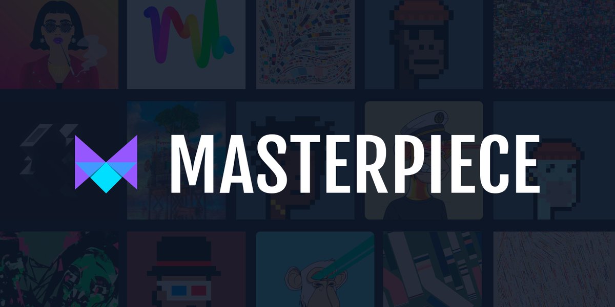 UseMasterpiece's tweet image. 1) As you have seen on our website, we got some big news to share with you, Masterpiece got acquired!

We are grateful for all interest, participation, and support we've received from NFT platforms, artists &amp;amp; collectors

Check out our blog with more info👇
masterpiece.so/announcement