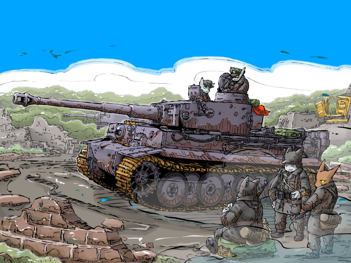 タイガー戦車 のイラスト マンガ作品 2 件 Twoucan