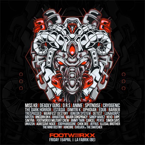 Friday 15 April <a href="/FOOTWRXX/">footworxx</a> tickets&amp;info footworxx.com