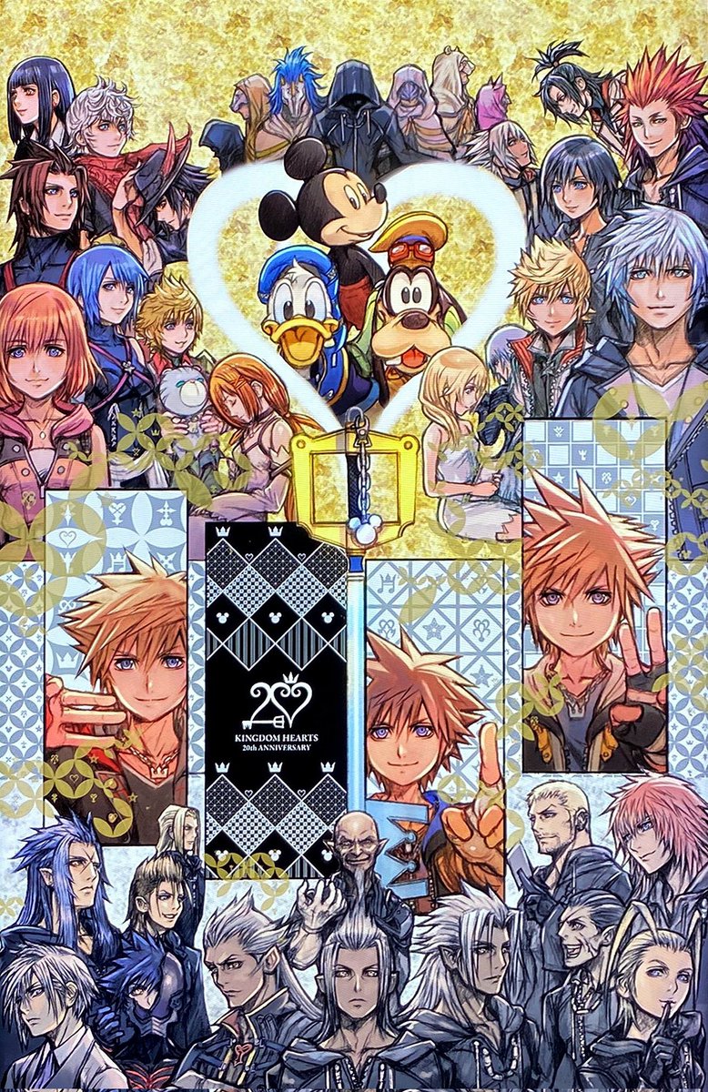 baebgb's tweet photo. Me gustaría hablaros de ESTA parte concretamente del famoso art que sacaron para Kingdom Hearts 20th Anniversary.
🚫Contenido de SPOILERS sobre KHUx y KH III🚫
Así que ENTRA HILO https://t.co/wL2NR7HQJk