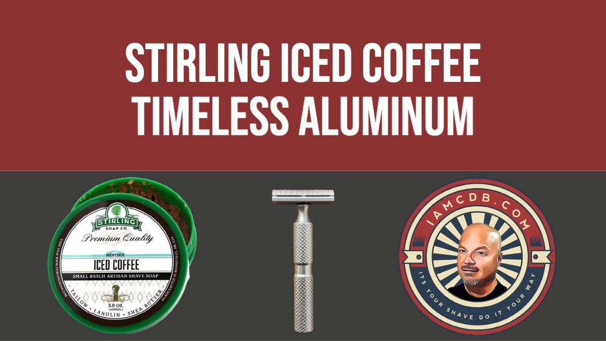 RealCDB's tweet image. New video up on IAMCDB.com or the link here:  youtu.be/vrOhN84fpmg #Wetshaving #IAMCDB #ShaveTalk @stirlingsoap @Timelessrazor