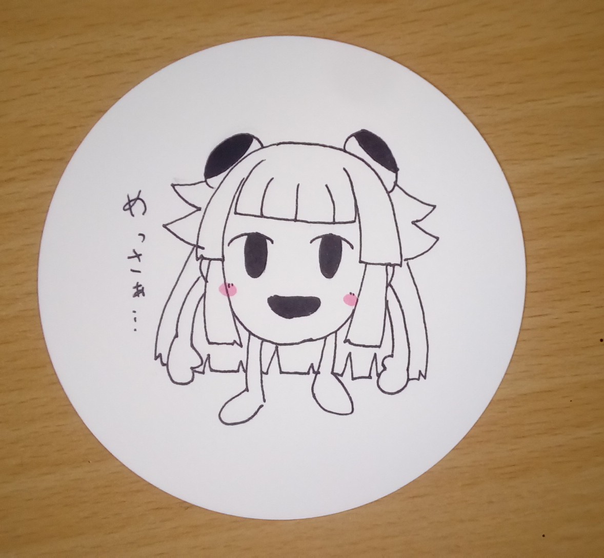 タメPちゃん。
#受肉ちゃん 
