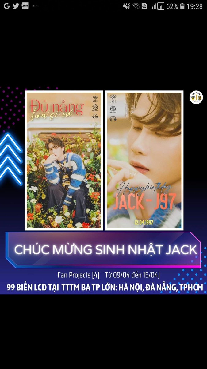 meo975's tweet photo. ĐỦ NẮNG HOA SẼ NỞ 
Hóng tối mai dc nhìn thấy cậu LOVE 
#JackJ97 #J97 #PhươngTuân https://t.co/gkPXg8SSVK