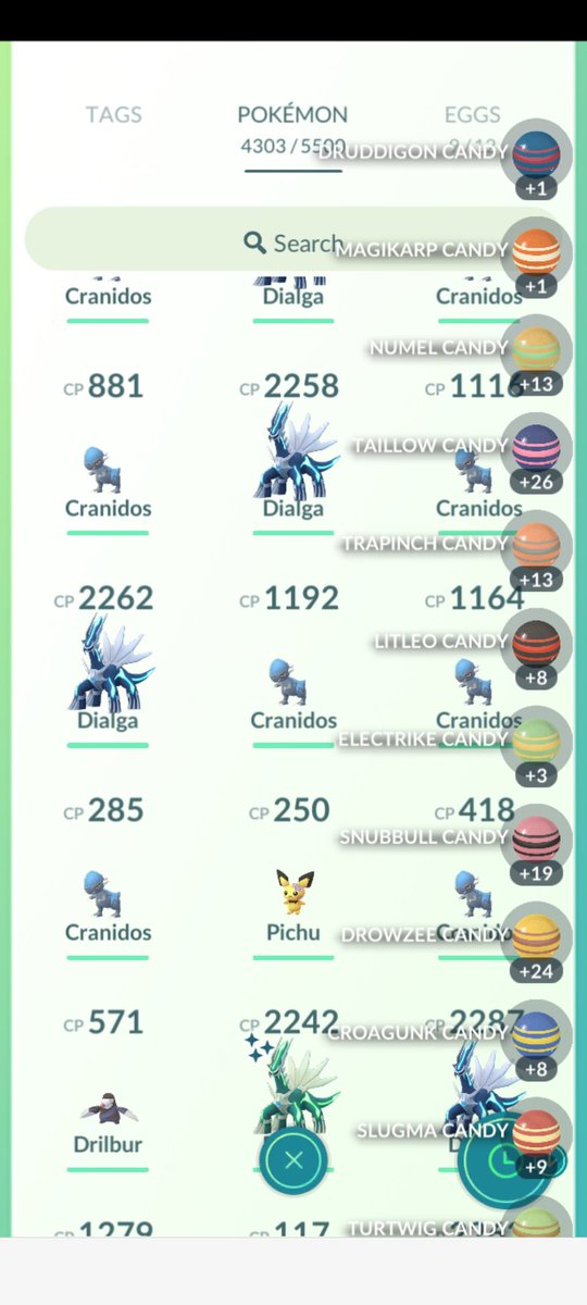 melloskitty's tweet photo. 853 mons later..π¬π¬π¬
#pokemongo #CDprep #beprepared
#sundayfunday #pokemongocommunityday https://t.co/WpttFKxo5n