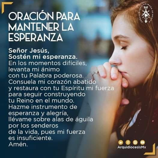 Pildorasdefe's tweet photo. El Señor es quien va delante de ti. Él estará contigo, no te dejará ni te abandonará. No temas ni te desanimes. (Deuteronomio 31,8) https://t.co/dC2kqLEiuH