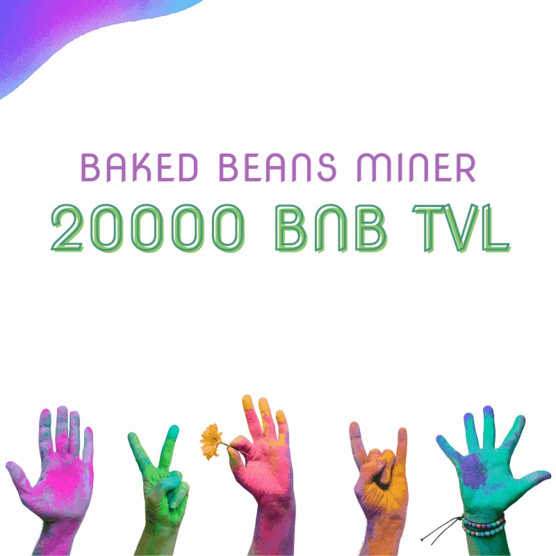 👀 

#BakedBeansMiner #BeanChartToken #BCT #passiveincome #bakehouse #cryptocurrency