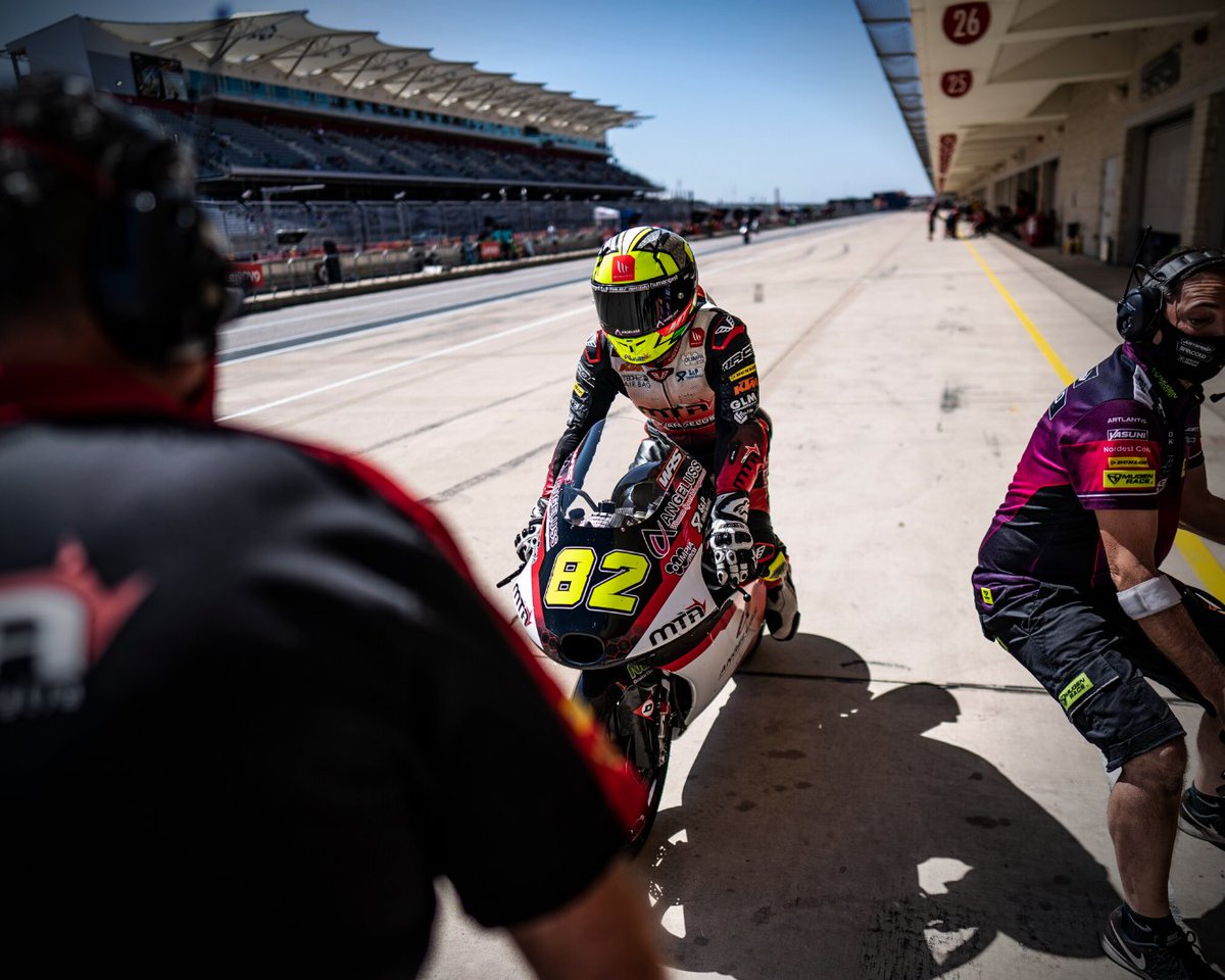 ☀️ the sun is shining and we're ready to rock for the #AmericasGP! 🤟🏻

<a href="/stefanonepa82/">Stefano Nepa</a>
@ivanortola48
<a href="/aletonumoto3/">Alessandro Tonucci</a>
@motogp 

#mtaracingteam
#angelusswomensportmanagement