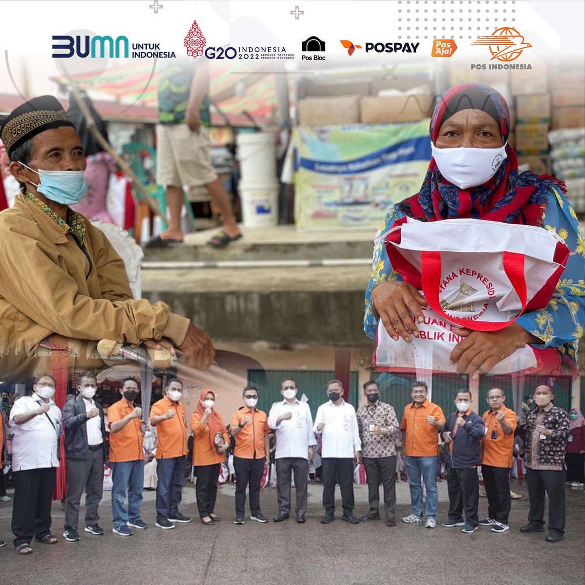PosIndonesia's tweet photo. Semoga dengan adanya bantuan ini dapat meringankan beban masyarakat di Bulan Ramadhan. Bulan Ramadhan merupakan bulan penuh berkah❤️
#PosIndonesia #Kemensos #Bansos #BLT https://t.co/yJNLzYweIF