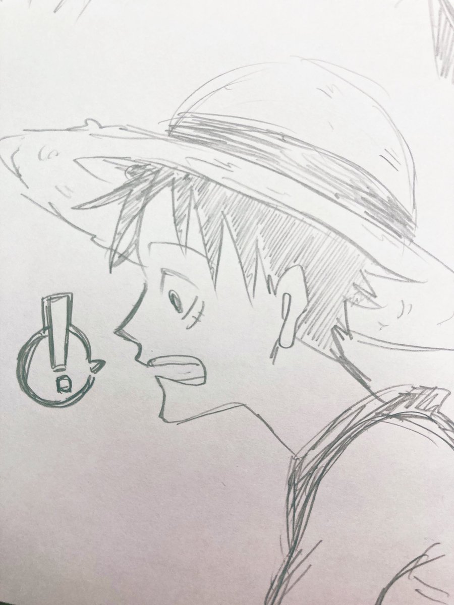 ルフィ「ルフィラクガキ〜 」特並の漫画