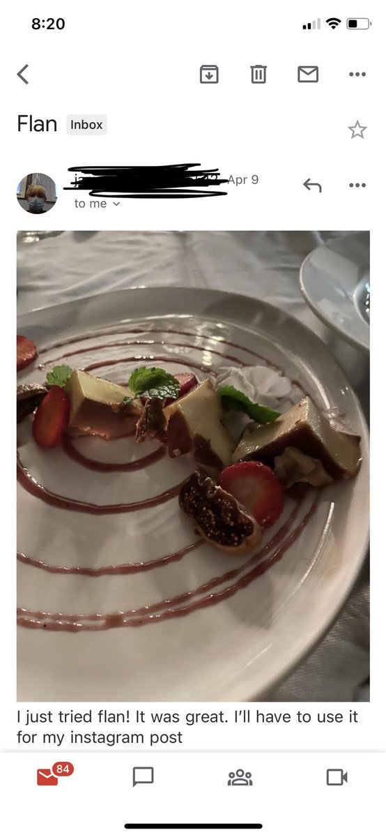 When your student tries #flan for the first you get an email of excitement! Happy language teacher here! #spanisteacher