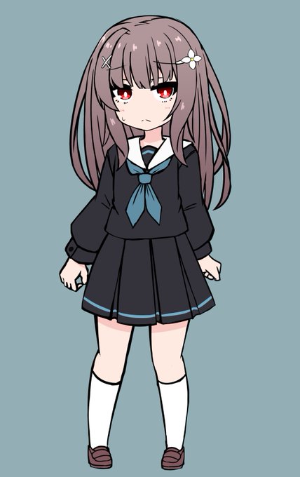 魔法少女になる予定の子を描いている 