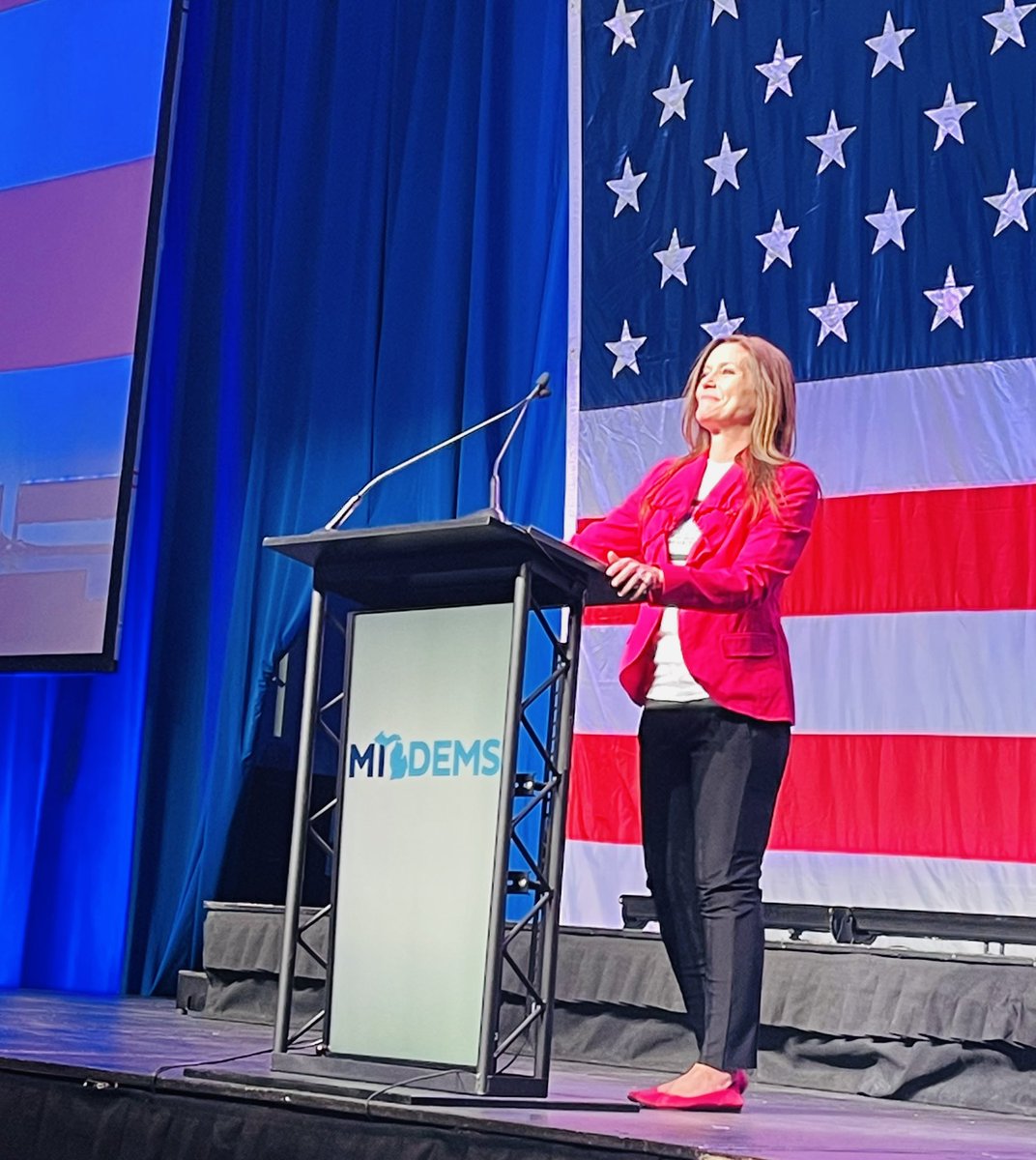 Thank you <a href="/MichiganDems/">Michigan Democrats</a> for the endorsement. 

Onward to November! 🗳